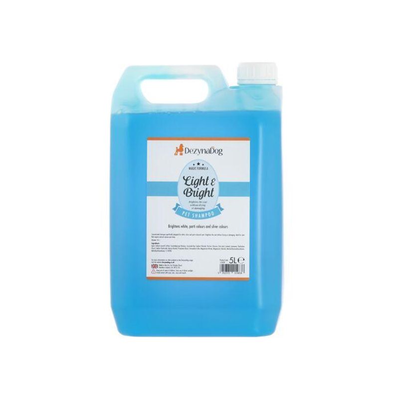 Light & Bright Shampoo 5L, Dezynadog 