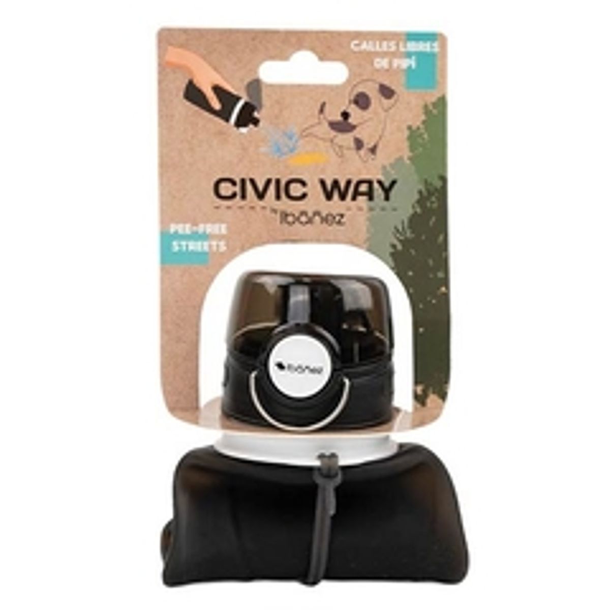 Civic Way Flaske Sammenleggbar Silikonflaske, Ibanez