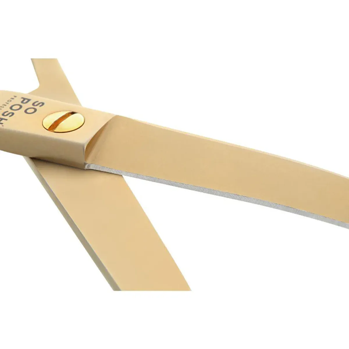 Curved scissors 8,5``satin gold CRV85-G, SoPosh