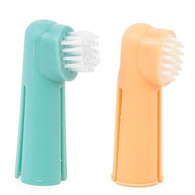 Hovedbilde Tann og Gummi Finger Brush 2 stk, Ibanez