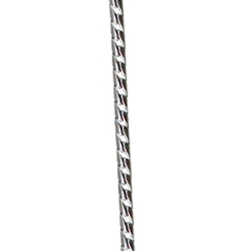 69,5cm x 5mm Snake Halsbånd Silver, Ibanez