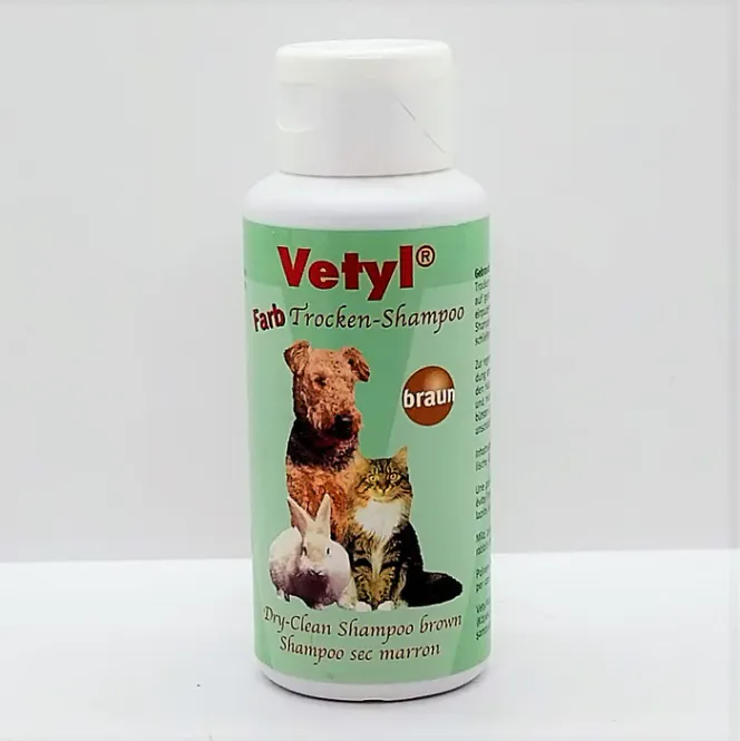 Hovedbilde Tørrshampo Brown 100 g, Vetyl