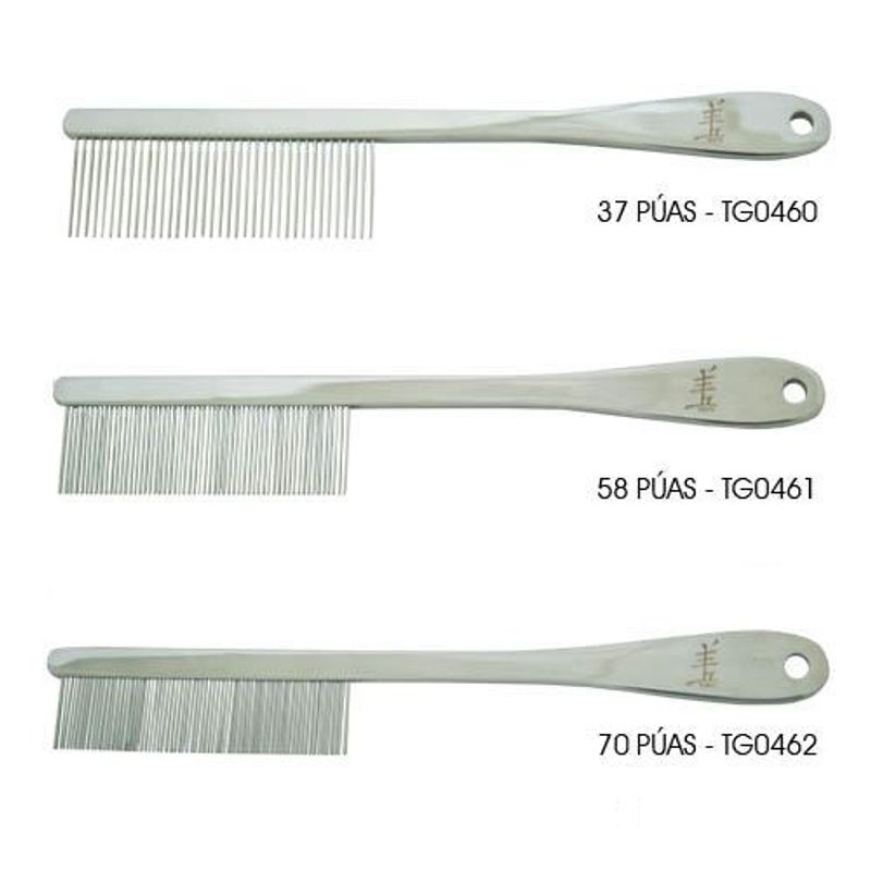 Professional Long Handled 24 pins Coarse Comb, Yento