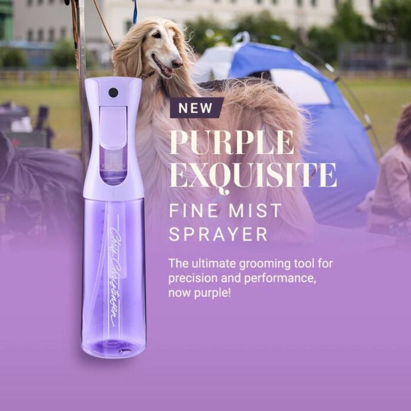 Exquisite Fine Mist Sprayer Purple - 300ml, Chris Christensen