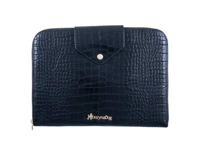 Hovedbilde Black Croc Small Scissor Case – 6 Scissors, ...