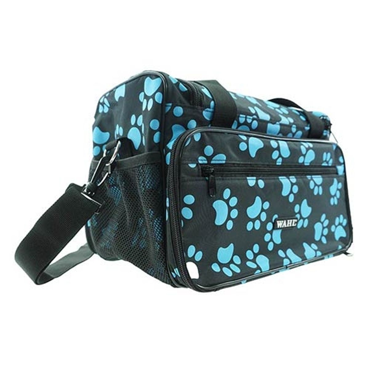 Grooming Bag Pow Print Blue and Black, Whal
