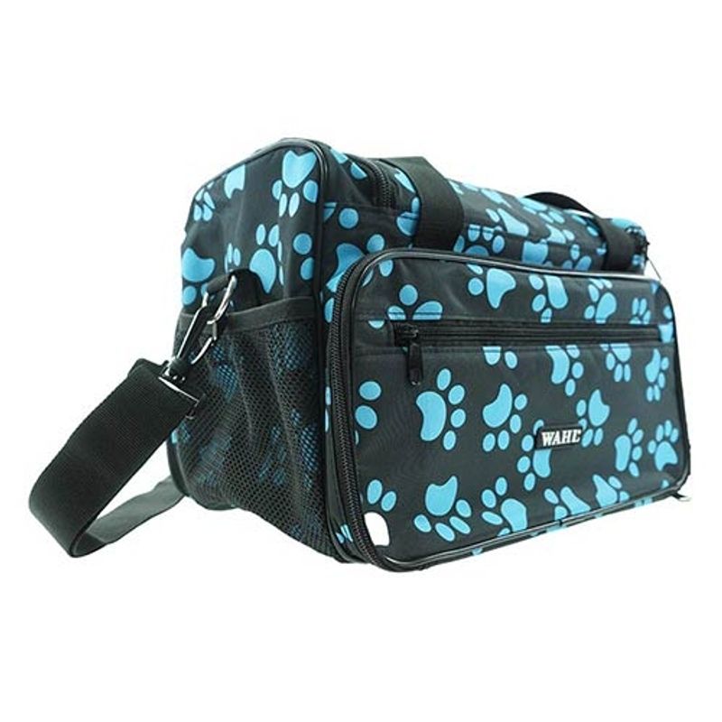 Grooming Bag Pow Print Blue and Black, Whal