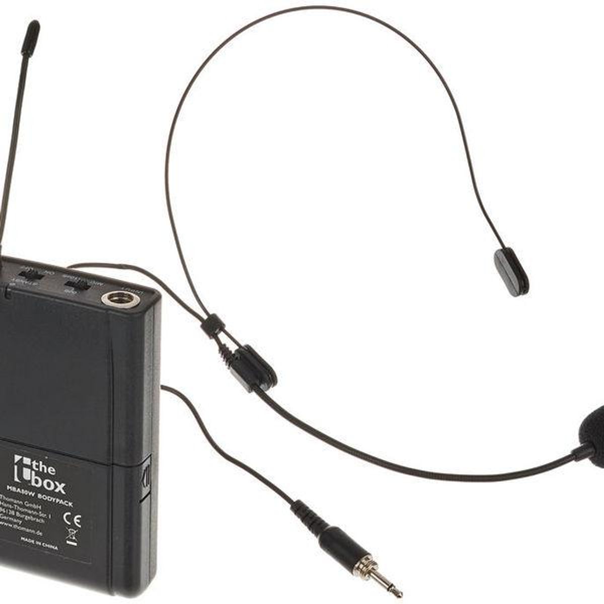 Leie - Koffert med Bodypack including headse