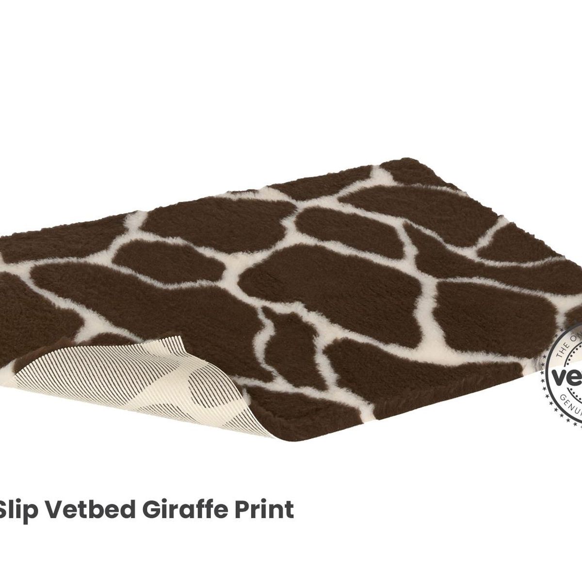 Vetbed, (75x100cm), Giraffe print, Petlife