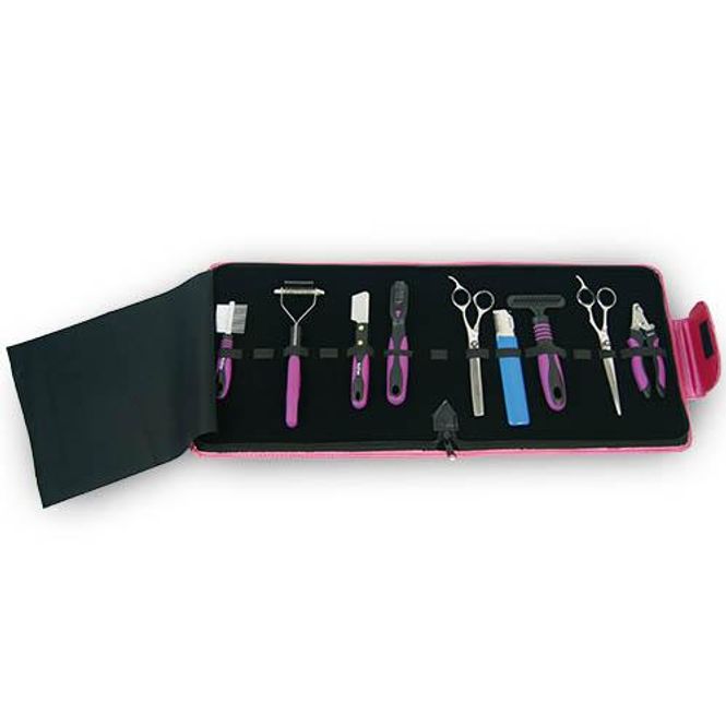 Hovedbilde Skinn Etui for 12 Sakser Blå, Ibanez