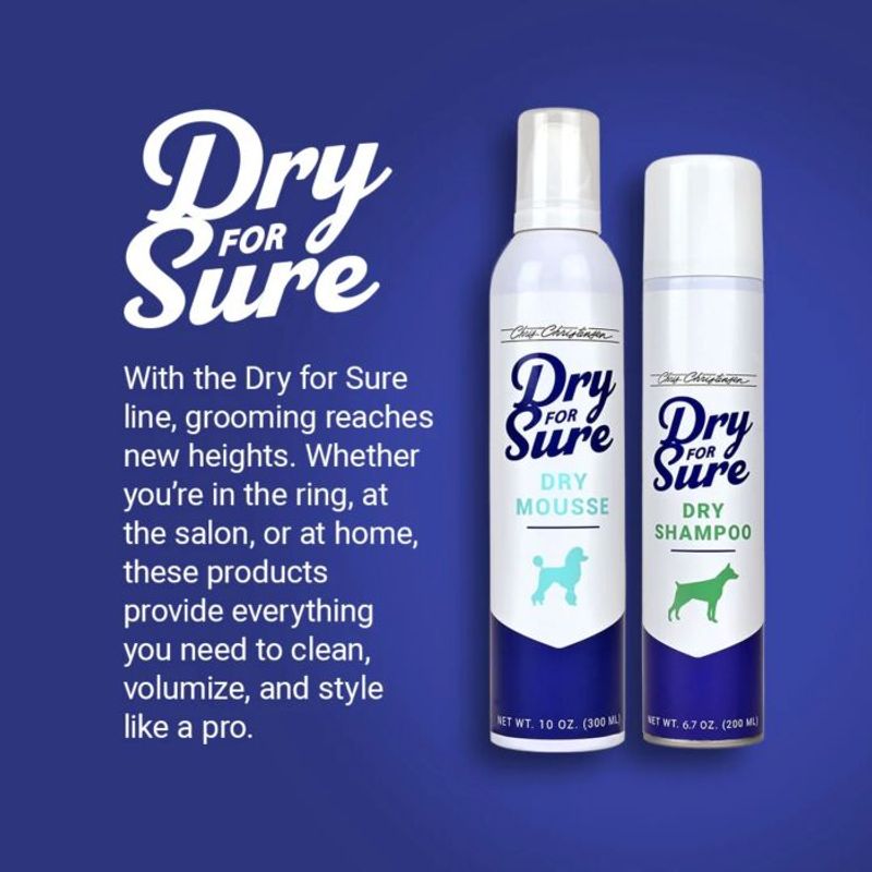 Dry For Sure Mousse 300ml, Chris Christensen