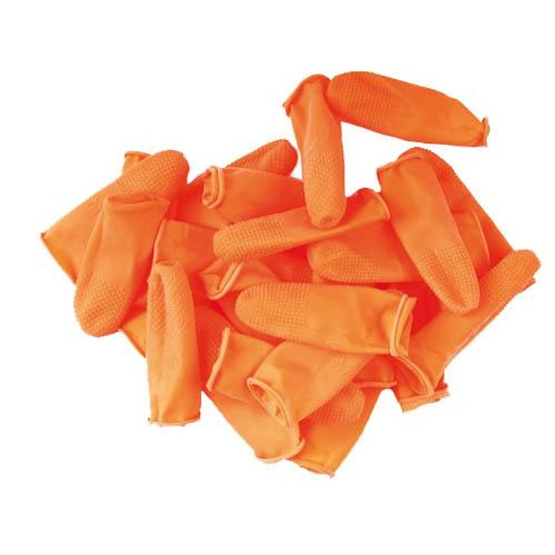 Fingerkondomer med grep Grippy Fingers 25 stk (XL), Showtech