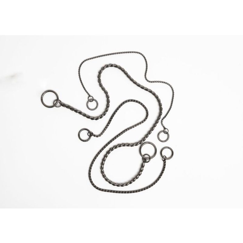 25cm x 2,5mm Show Chain Anthracite , Show Tech