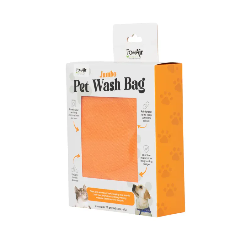 Pet Whash Bag Jumbo 75W x 80L, PowAir
