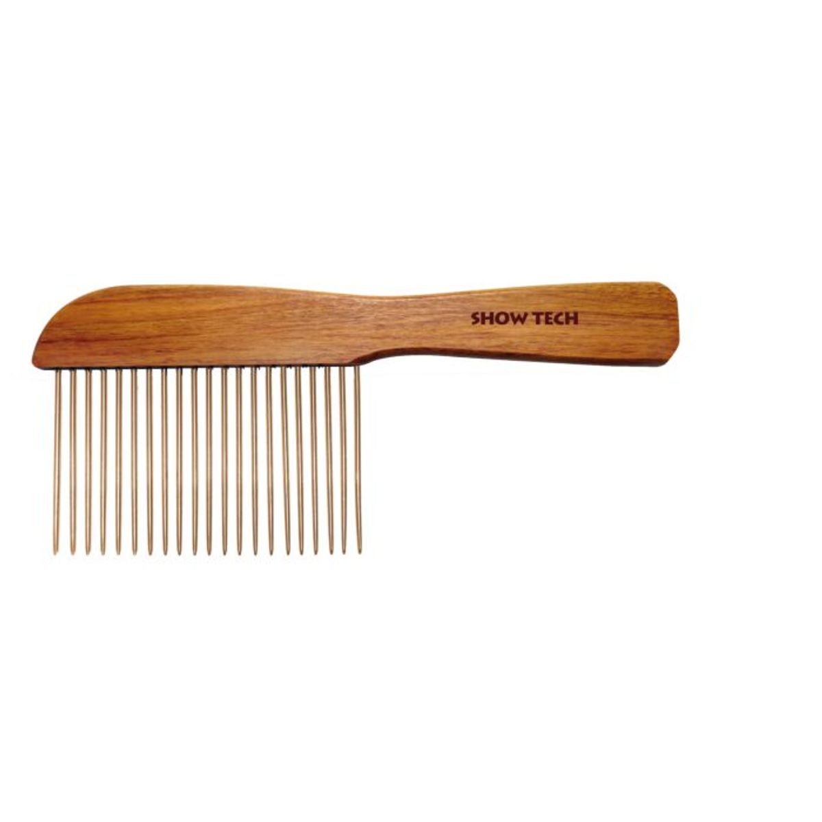 Flat Wooden Comb Rosewood Extra Long Comb, Show Tech
