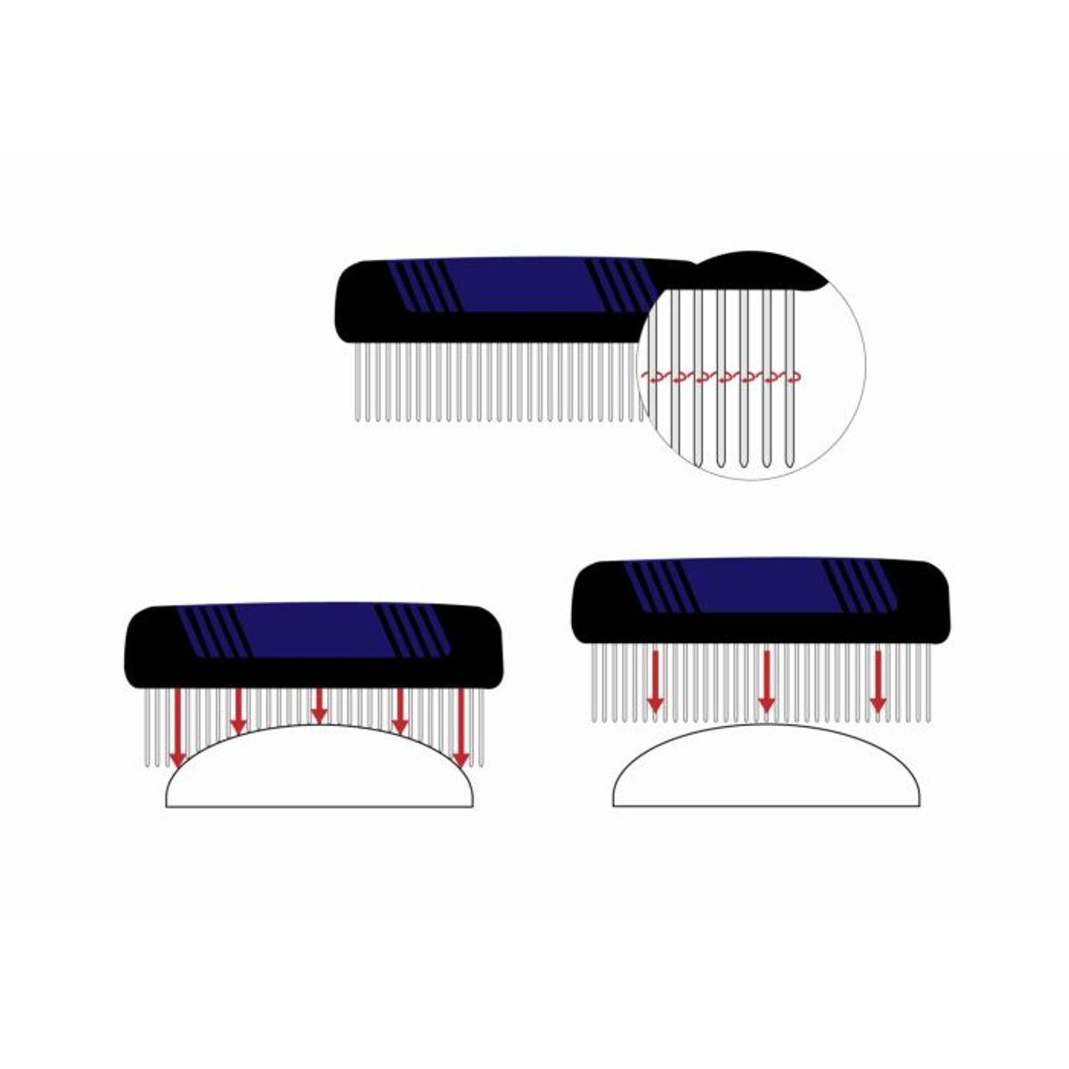 Twist & Cling Comb 15cm Comb, Show Tech
