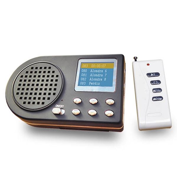 Hovedbilde Fugle Sang MP-3 Spiller Med Fjernkontroll, Ibanez