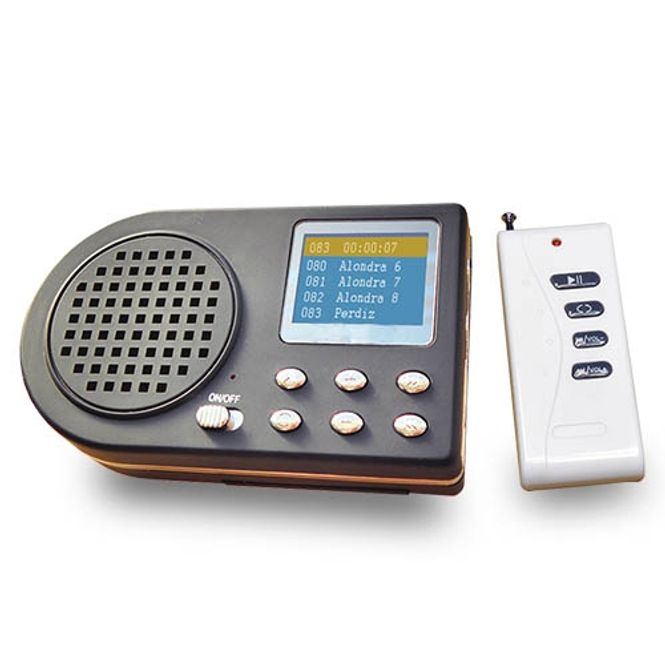 Hovedbilde Fugle Sang MP-3 Spiller Med Fjernkontroll, Ibanez