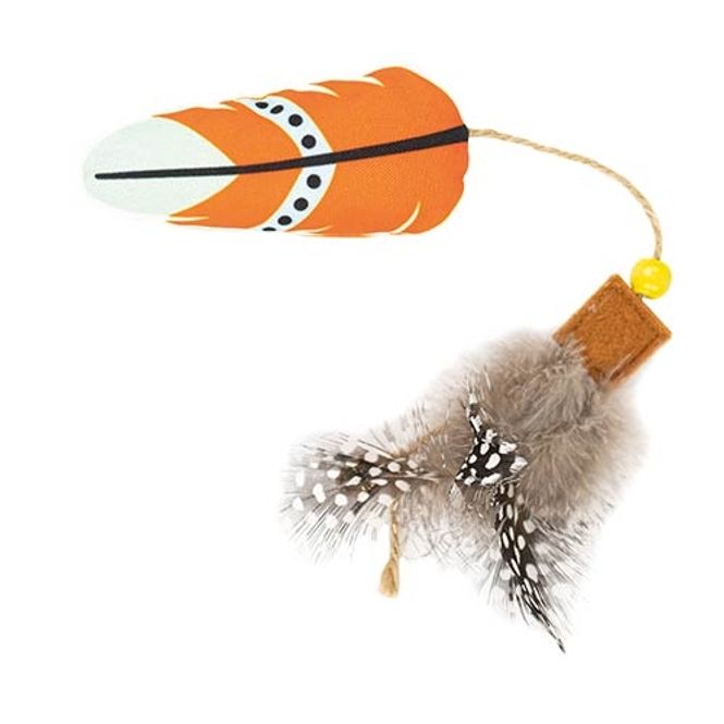 Hovedbilde Indian Feathers With Catnip 3,6x28 cm, Ibanez