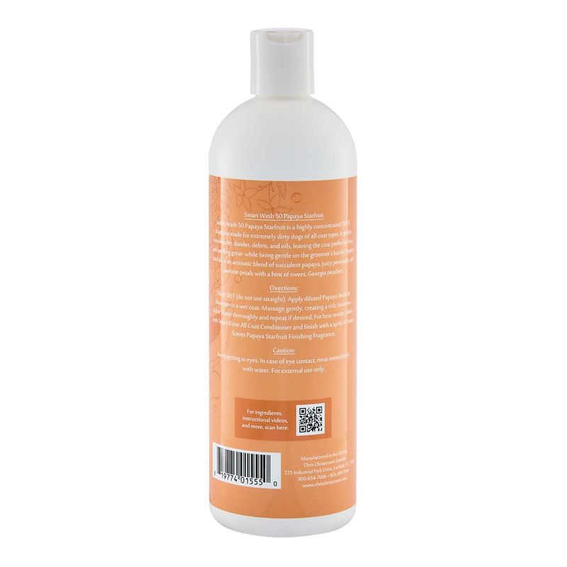 SmartWash50 Papaya Starfruit Shampoo 473ml, Chris Christensen