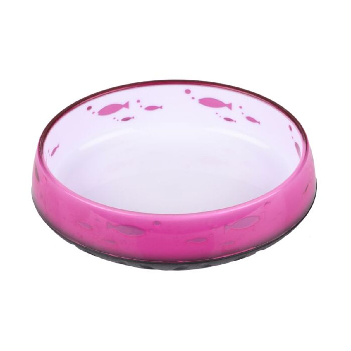 Anti-Slip Cat Bowl Oval Pink 14,6cm x 12,1cm - 260ml, Show Tech