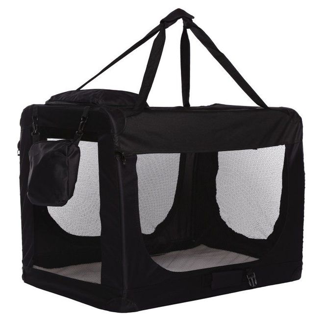 Hovedbilde Stoffbur Sammenleggbart Svart (91x61x65cm)